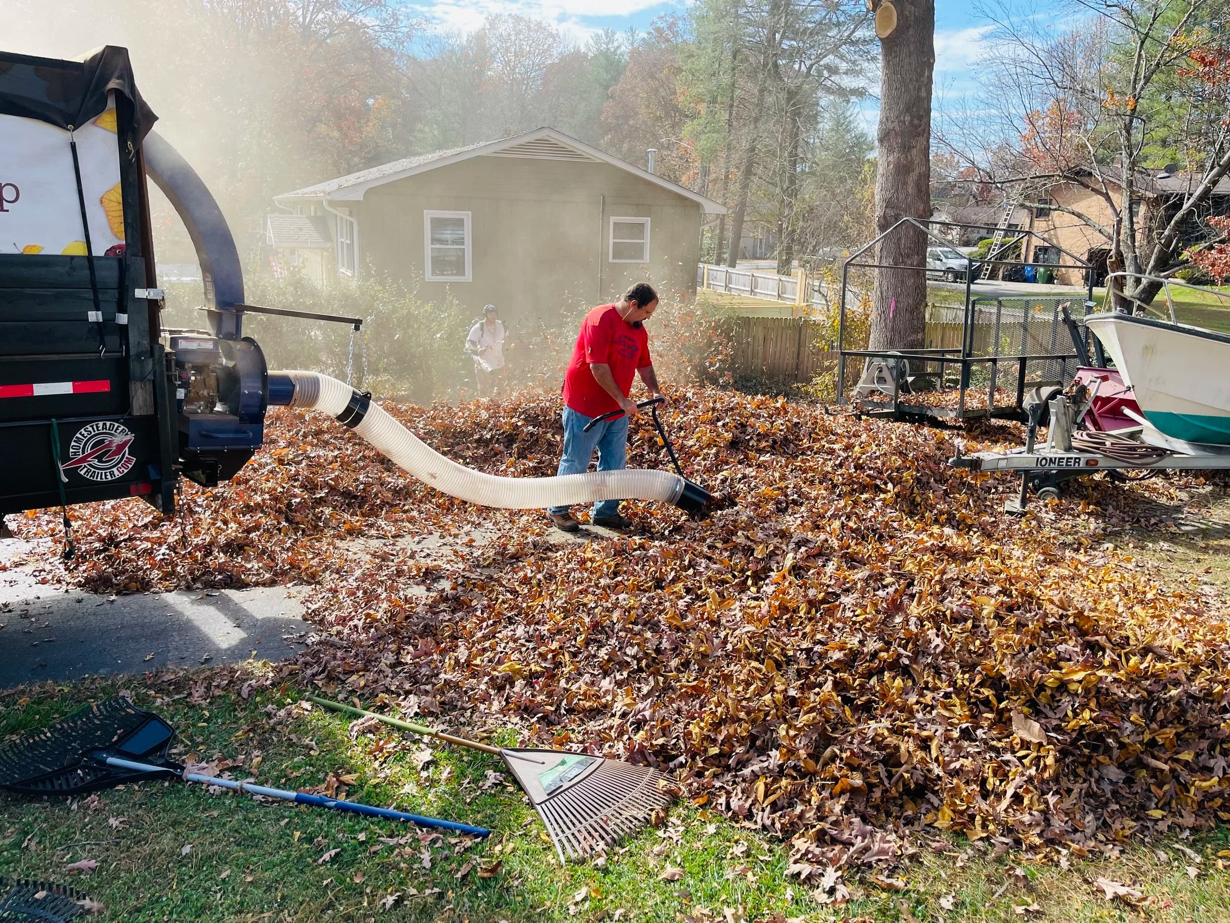 Leaf Removal in Marble Falls